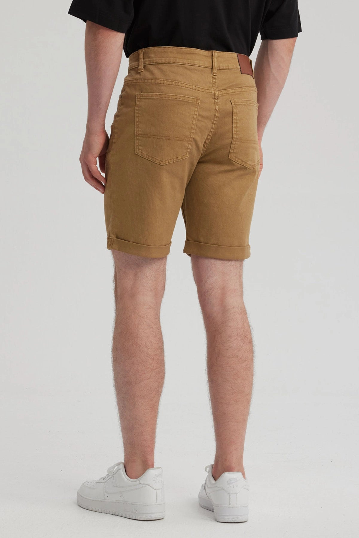 Bermuda Hombre Color Moda Café