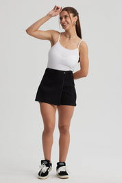 Falda Mujer Short Negro
