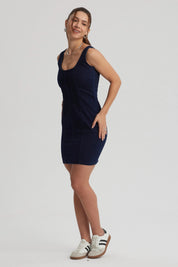 Vestido Mujer Ajustado Indigo