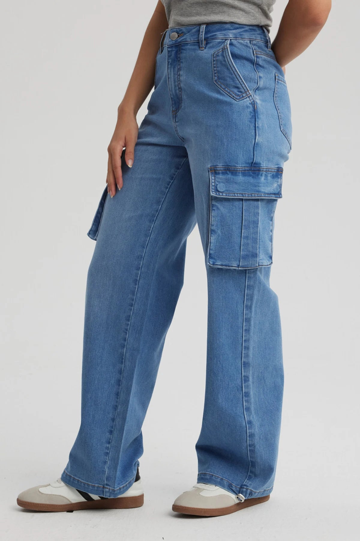 Jeans Mujer Parachute Azul