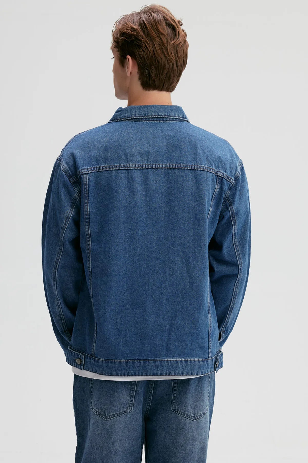 Chaqueta Hombre Clásica Azul Claro