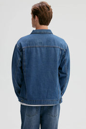 Chaqueta Hombre Clásica Azul Claro