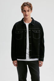 Chaqueta Hombre Clásica Negro