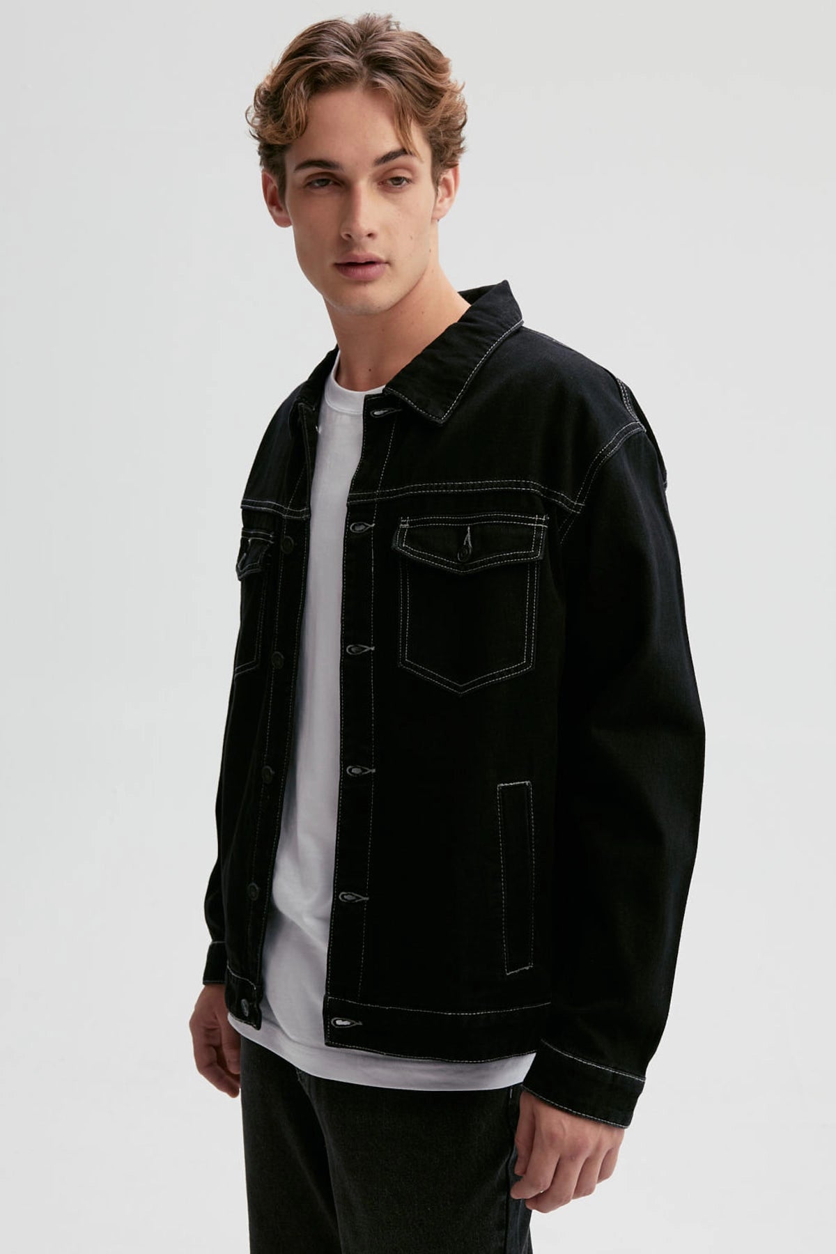 Chaqueta Hombre Clásica Negro