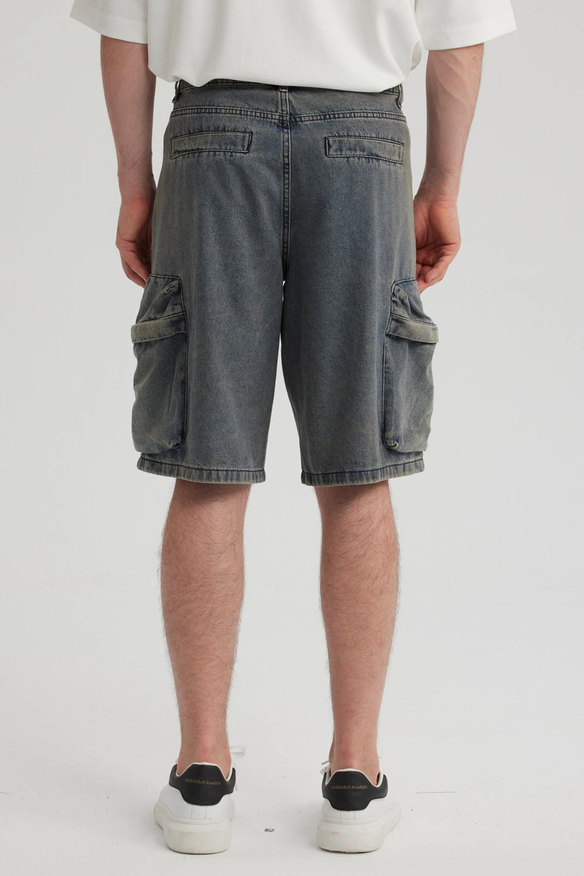 Bermuda Hombre Baggy Azul