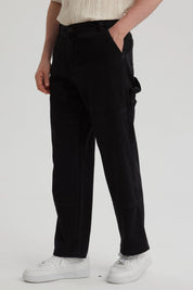 Jeans Hombre Recto Moda Negro