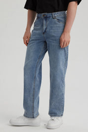 Jeans Hombre Slim Clásico Azul