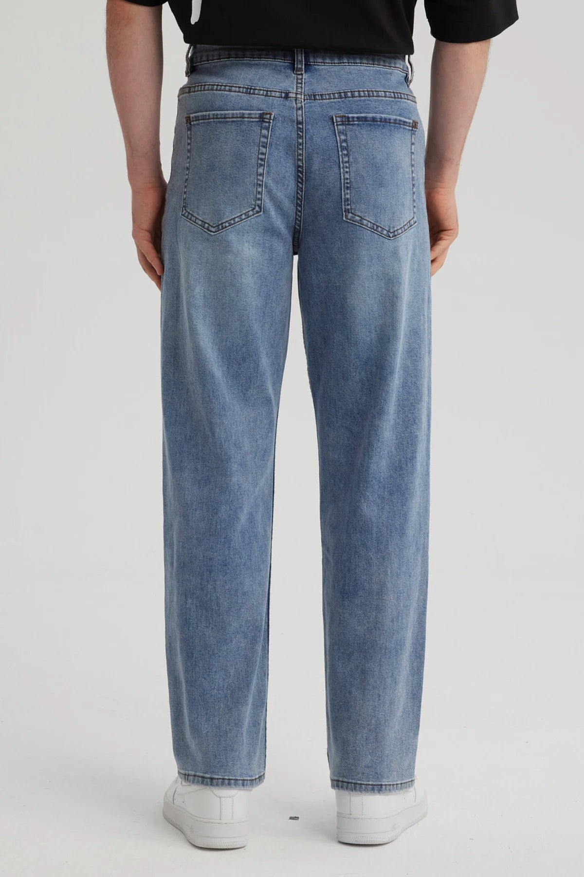 Jeans Hombre Slim Clásico Azul