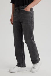 Jeans Hombre Slim Clásico Gris