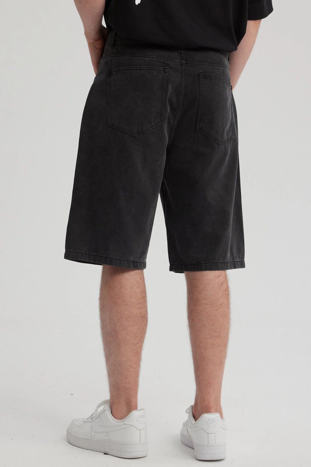 Bermuda Hombre Bolsillo Gris