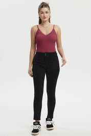Jeans Mujer Jenny Skinny Negro