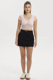 Falda Mujer Clásica Negro