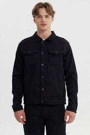 Chaqueta Hombre Clásica Negro