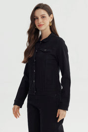 Chaqueta Mujer Clásica Negro