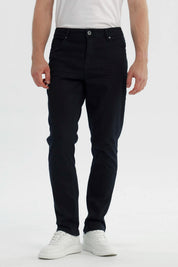 Jeans Hombre Slim Negro