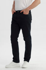 Jeans Hombre Slim Negro