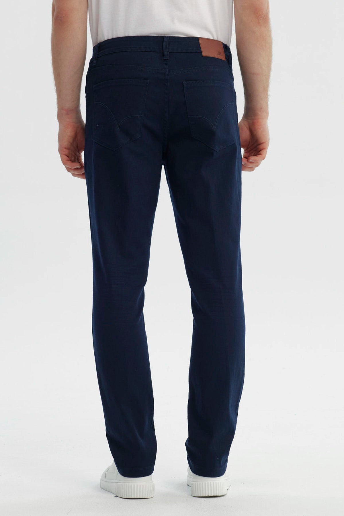 Jeans Hombre Slim Azul Marino