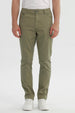 Jeans Hombre Slim Verde Militar