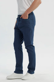 Jeans Hombre Slim Azul