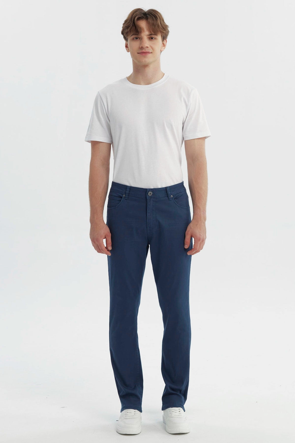 Jeans Hombre Slim Azul