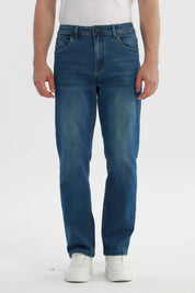 Jeans Hombre Clásico Azul Indigo