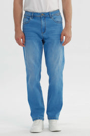 Jeans Hombre Clásico Azul Claro