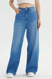 Jeans Mujer Wide Leg Azul