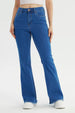 Jeans Mujer Flare Azul