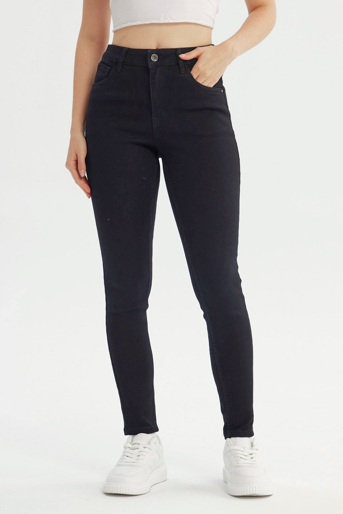 Jeans Mujer Superskinny Negro