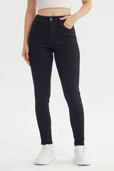 Jeans Superskinny Mujer Negro