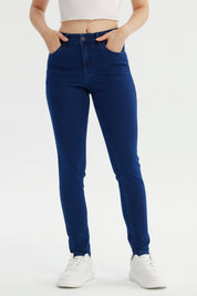 Jeans Mujer Superskinny Azul Marino