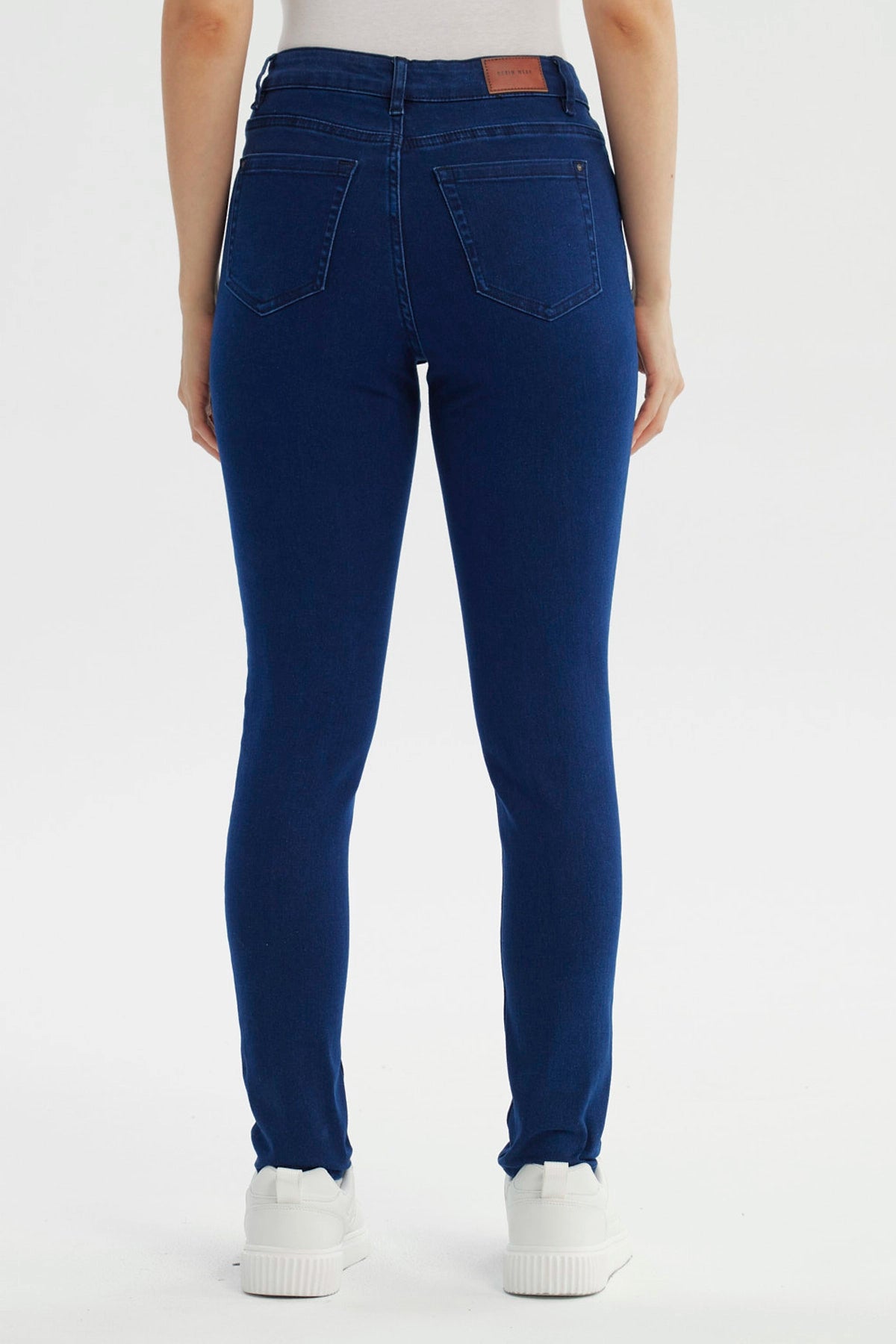 Jeans Mujer Superskinny Azul Marino