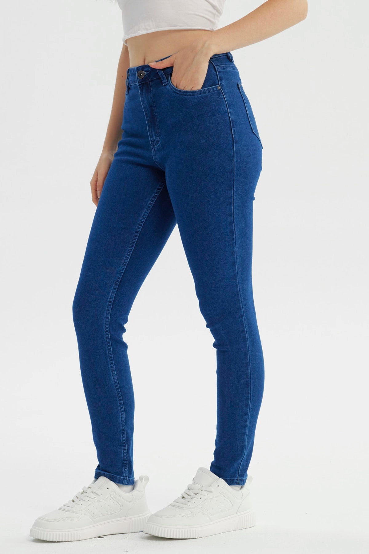 Jeans Mujer Superskinny Azul