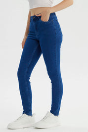 Jeans Mujer Superskinny Azul