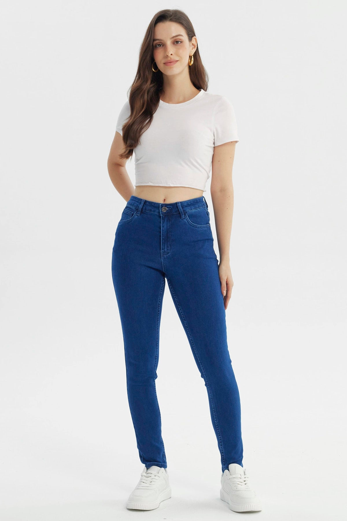 Jeans Mujer Superskinny Azul