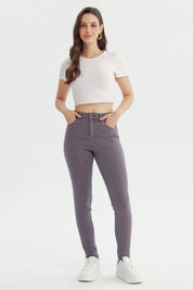 Jeans Mujer Superskinny Gris