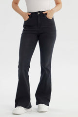 Jeans Flare Mujer Negro