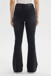 Jeans Mujer Flare Negro