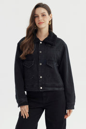 Chaqueta Mujer Clásica Negro