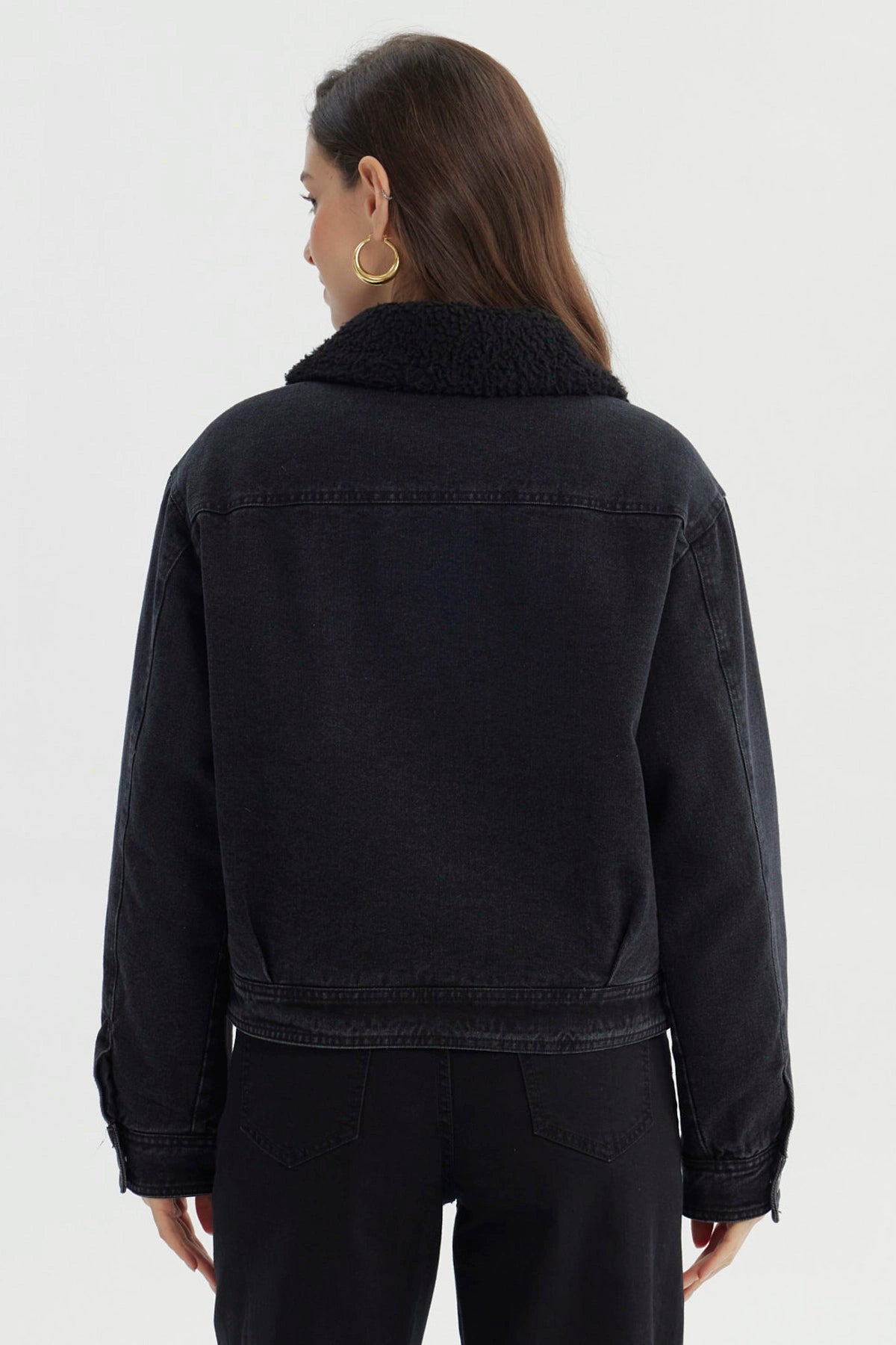 Chaqueta Mujer Clásica Negro
