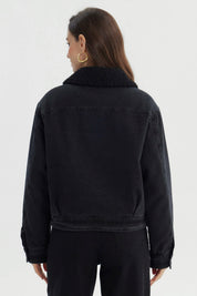 Chaqueta Mujer Clásica Negro