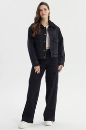 Chaqueta Mujer Clásica Negro