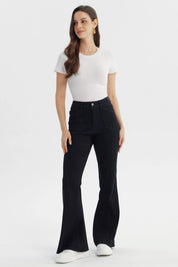 Jeans Mujer Flare Negro