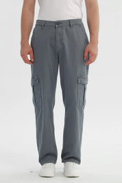 Jeans Hombre Straight Gris
