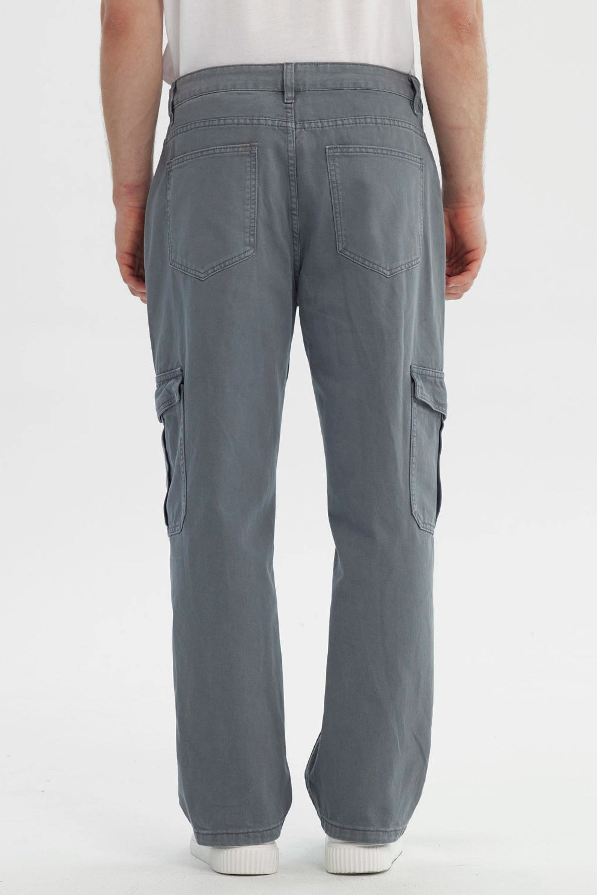 Jeans Hombre Straight Gris