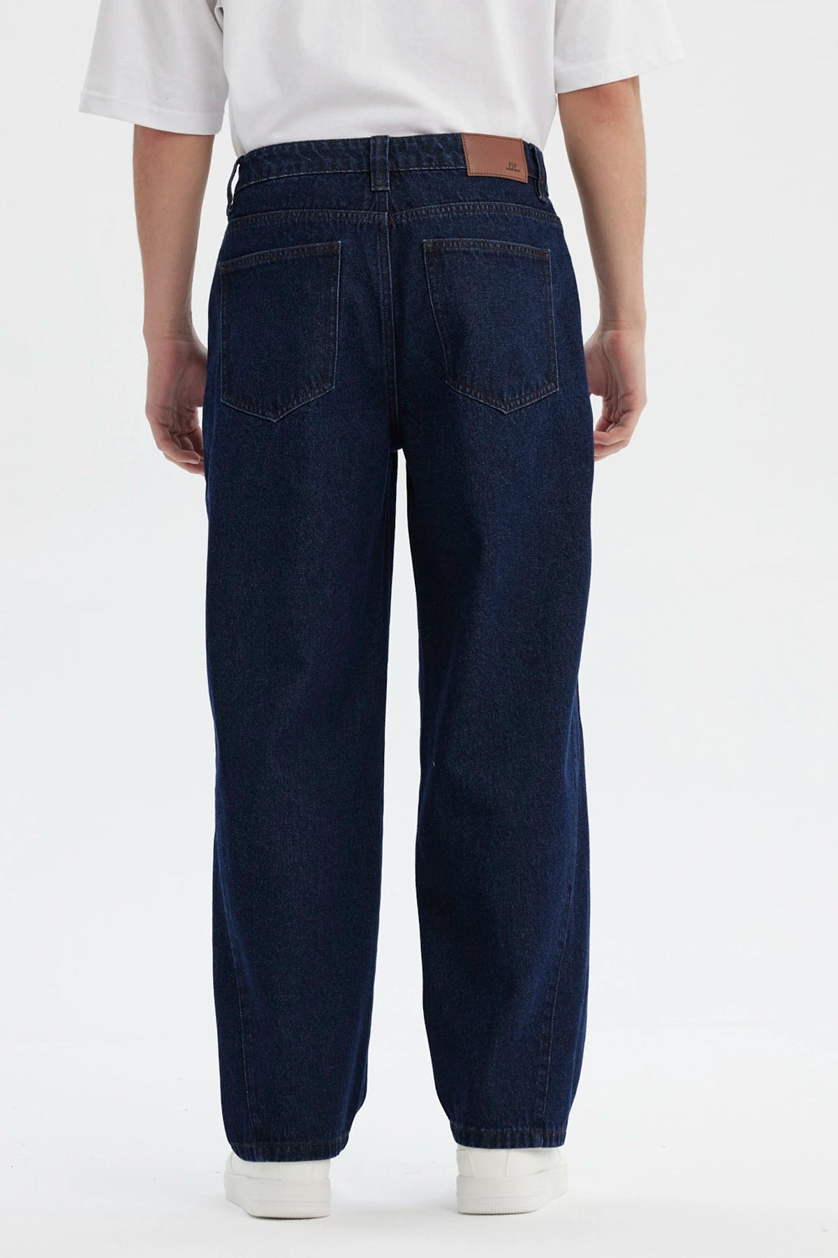 Jeans Hombre Baggy Azul Indigo