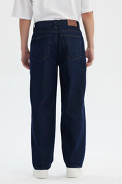 Jeans Hombre Baggy Azul Indigo