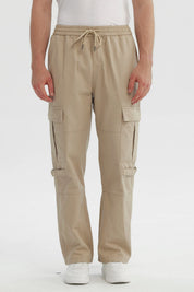 Jeans Hombre Straight Beige