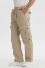 Jeans Hombre Straight Beige