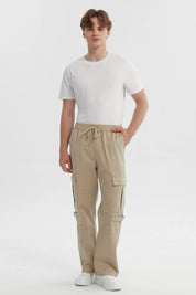 Jeans Hombre Straight Beige